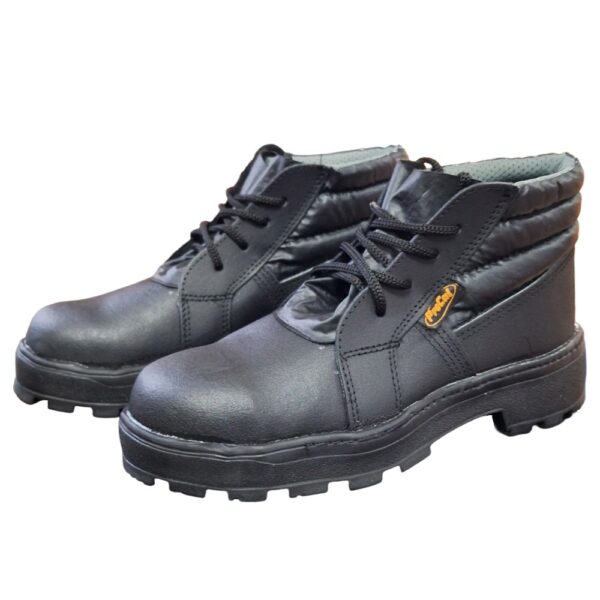 Botin de seguridad Frances cuero Box - suela PU con puntera