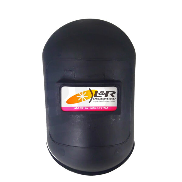 Careta Soldador L&R poliamida visor fijo