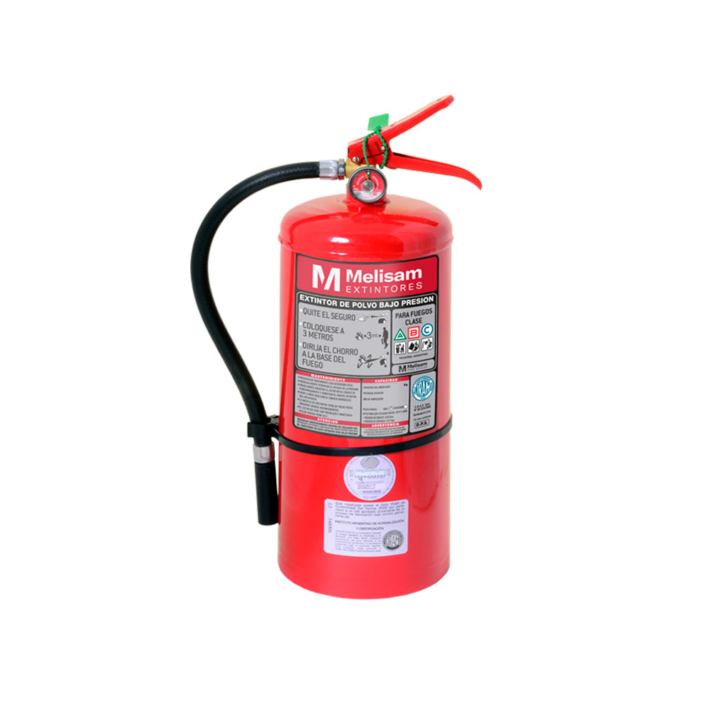 Melisam-ABC-matafuegos-5k Matafuegos Polvo ABC Melisam 5 kg. - Imagen 1