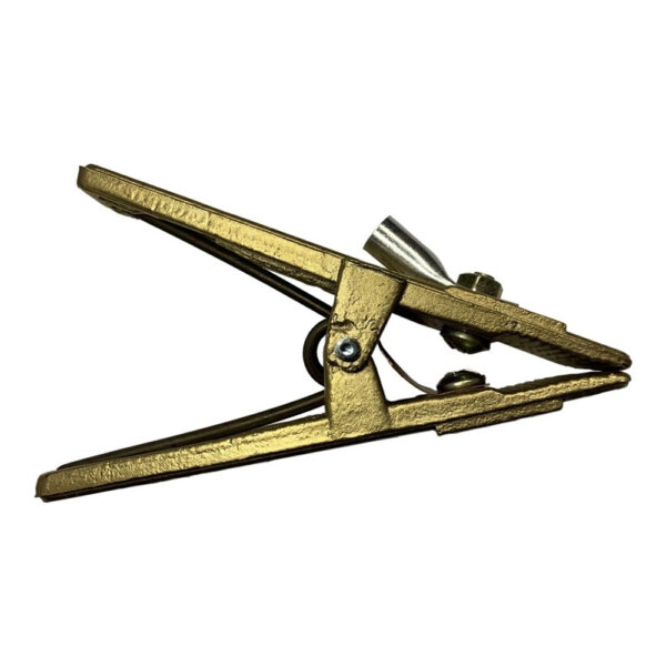 Pinza porta masa bronce HB 300 Amp.