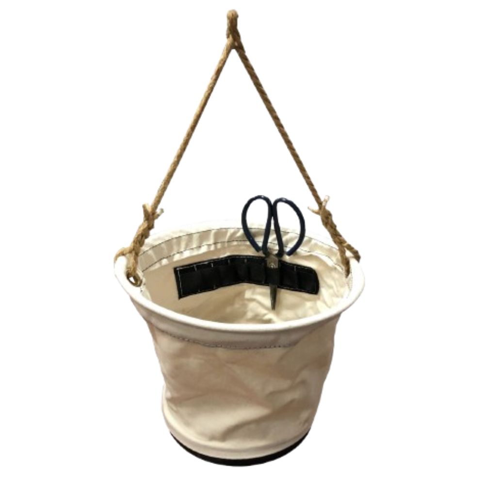Balde-de-lona Balde - Bolso de lona porta herramientas base de goma - Imagen 1